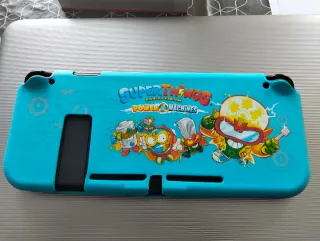 Carcasa silicona Nintendo switch super zings