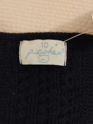 Rebeca niña azul marino talla 10 nueva etiqueta
