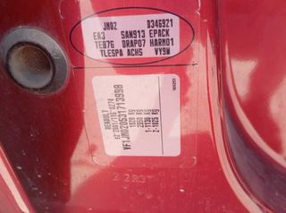 435883 paragolpes delantero renault scenic confort