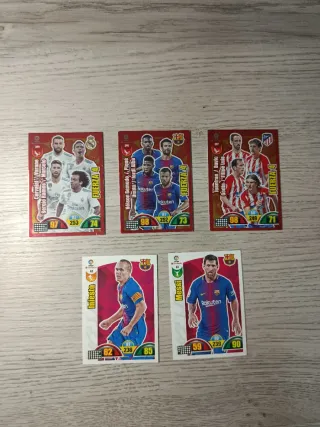 Lote cromos Adrenalyn XL 2017/2018