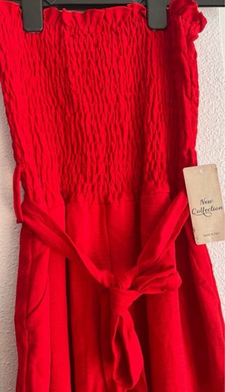 Mono corto rojo Made in Italy