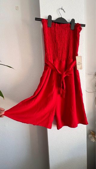 Mono corto rojo Made in Italy