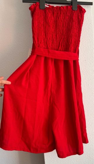 Mono corto rojo Made in Italy