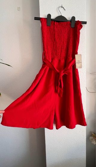 Mono corto rojo Made in Italy