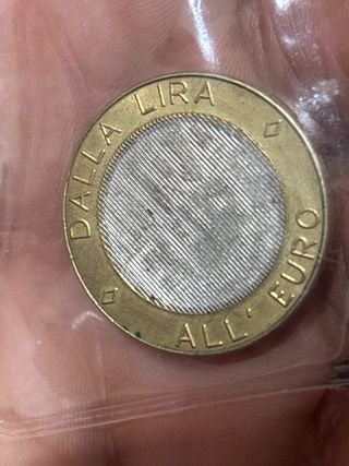 Monete cambio Lire in Euro