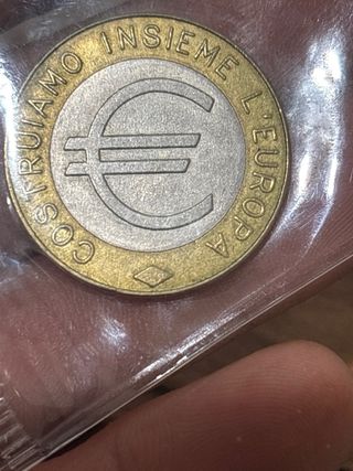 Monete cambio Lire in Euro