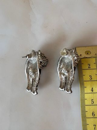 Orecchini Vintage Leopardo Swarovski