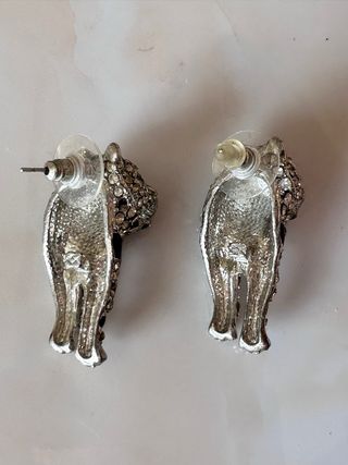 Orecchini Vintage Leopardo Swarovski