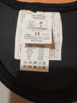 Mono de neopreno Tribord talla 40