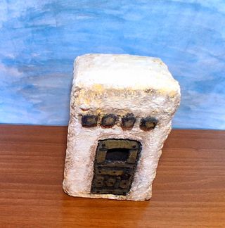 Casita Hebrea para pesebre Belén misterio  Navidad