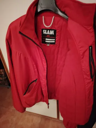 Giubbotto Slam donna rosso