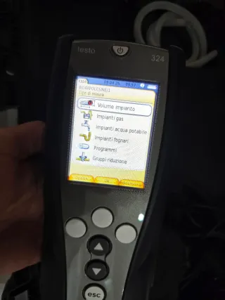 Testo 324 - Tester di tenuta / misuratore perdite