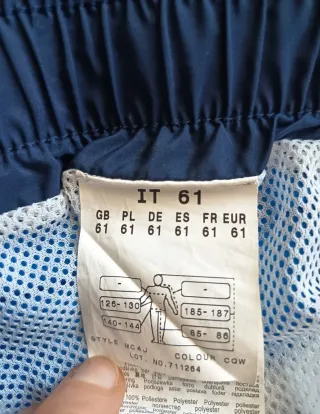 Costume pantaloncino Brugi taglia 4XL