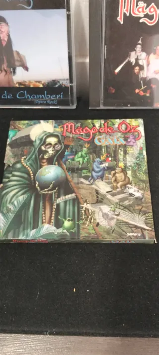 Lote 3 CDs Mago de Oz: Jesús de Chamberí, Gaia
