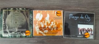 Lote 3 CDs Mago de Oz: Jesús de Chamberí, Gaia