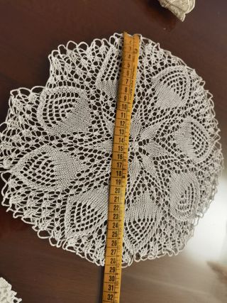 Set  8 Centrini Cotone vari tipi e misure