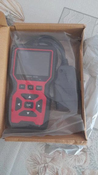 Máquina color ROJO Diagnóstico Coche OBDII V519