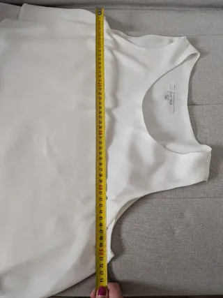 Top blanco mujer verano EASY WEAR