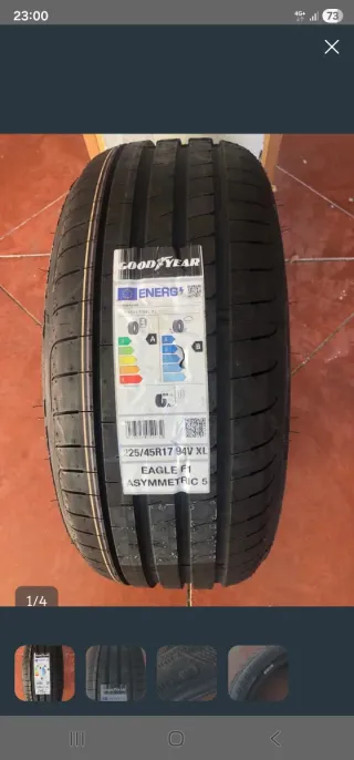 Neumático Goodyear Eagle F1 Asymmetric 5 225/45R17