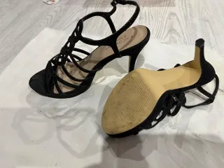 Sandalias fiesta Pacomena negras talla 38