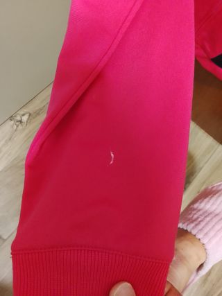 Sudadera Reebok Rosa y Negra