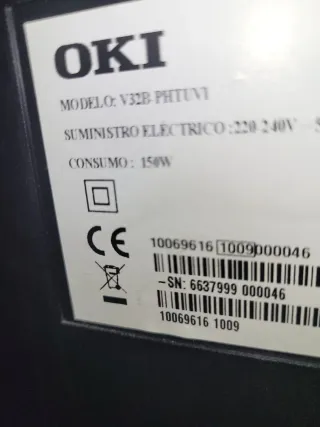 Televisor OKI 32 Negro