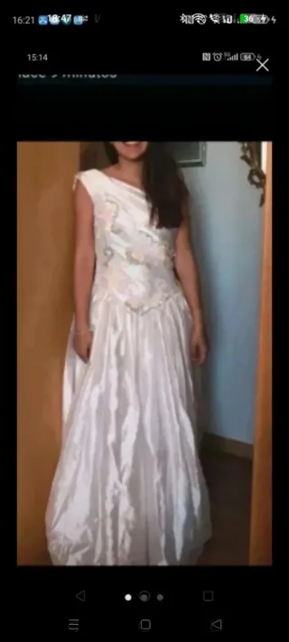 Vestido de novia talla 36