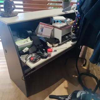 Mostrador de madera