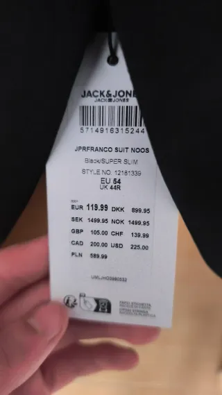 Traje completo Jack and Jones