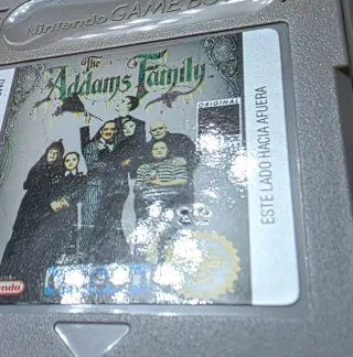 The Addams Family Game Boy Nintendo DMG-AF-ESP