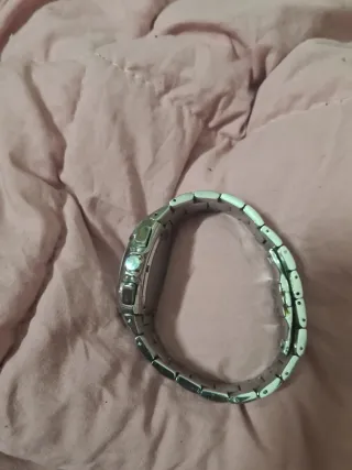 Reloj Paul Versan Cronógrafo Plata Blanco