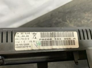 Renault 60730 cuadro 8200494955a scenic ii 1.5 dci