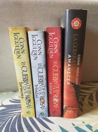 Saga "La guerra de las Dos Rosas". Conn Iggulden.