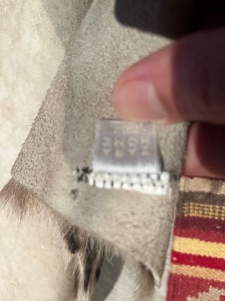 Alfombra Zara Home Piel Vaca Cebra