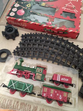 Tren Navideño para Árbol