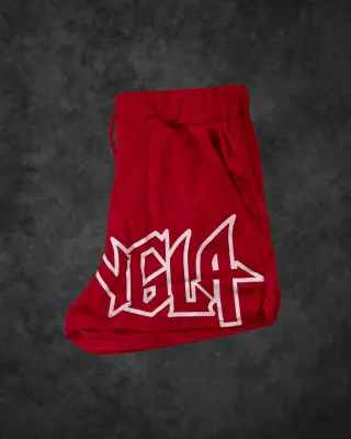 Shorts All-Star YoungLA Rosso - Abbigliamento da palestra