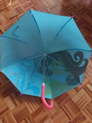 Paraguas infantil de sirena