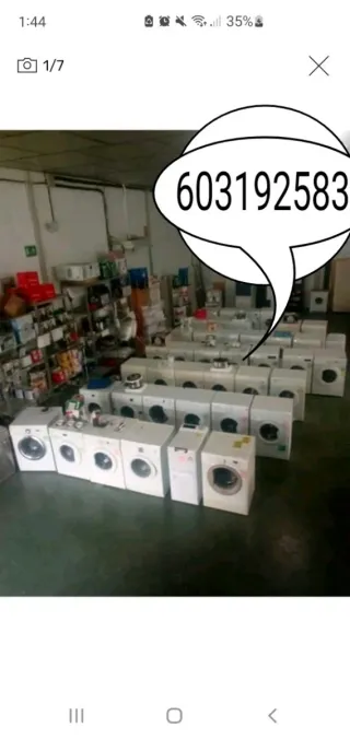 Lavadora seminueva desde 129e