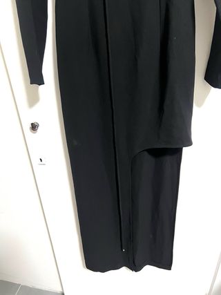 Annarita N Vestito Nero Lungo