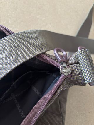 Borsa tracolla Mandarina Duck grigia cangiante