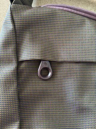 Borsa tracolla Mandarina Duck grigia cangiante