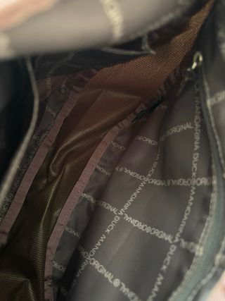 Borsa tracolla Mandarina Duck grigia cangiante