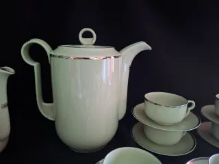 JUEGO DE CAFÉ PORCELANA VERDE MENTA PIRKEN HAMMER