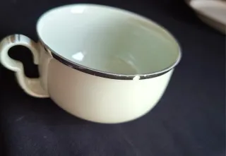 JUEGO DE CAFÉ PORCELANA VERDE MENTA PIRKEN HAMMER