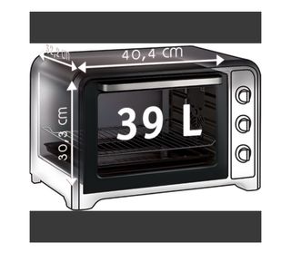 Mini horno Moulinex 39L 2000W