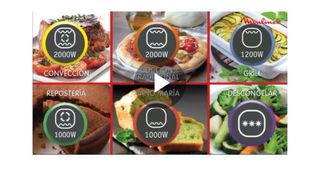 Mini horno Moulinex 39L 2000W
