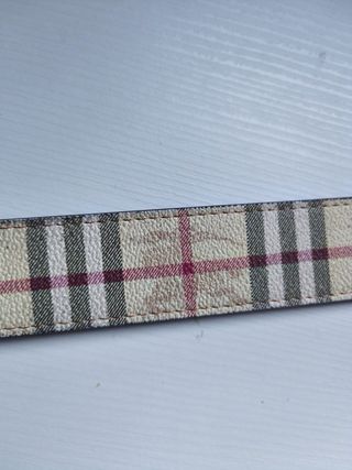 Cintura Burberry Check TB Beige