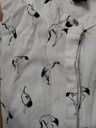 Blusa Estampado Pajaros