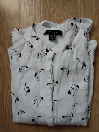 Blusa Estampado Pajaros