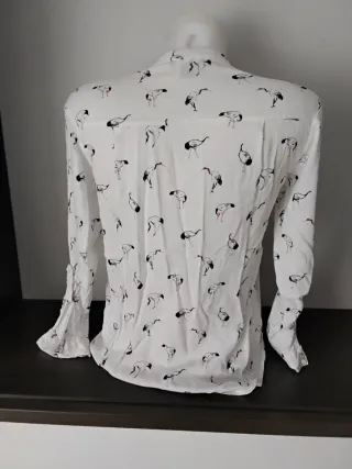 Blusa Estampado Pajaros